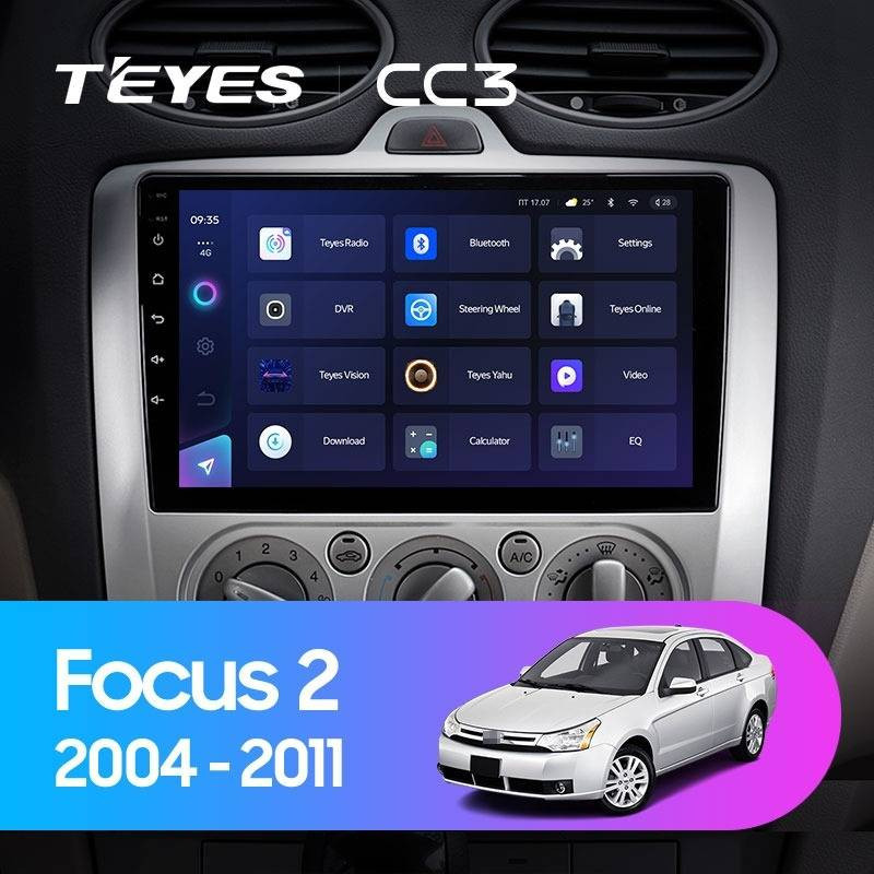 Штатная магнитола Teyes CC3L 432 Ford Focus 2 Mk 2 2005-2010 F2 2670000₽