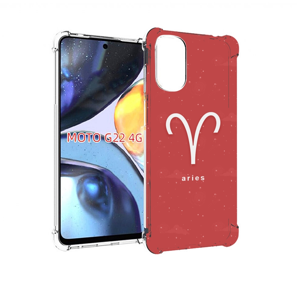 

Чехол MyPads знак-зодиака-овен-5 для Motorola Moto G22 4G, Прозрачный, Tocco