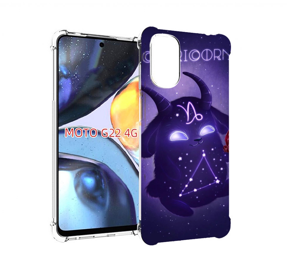 

Чехол MyPads знак-зодиака-козерог-7 для Motorola Moto G22 4G, Прозрачный, Tocco