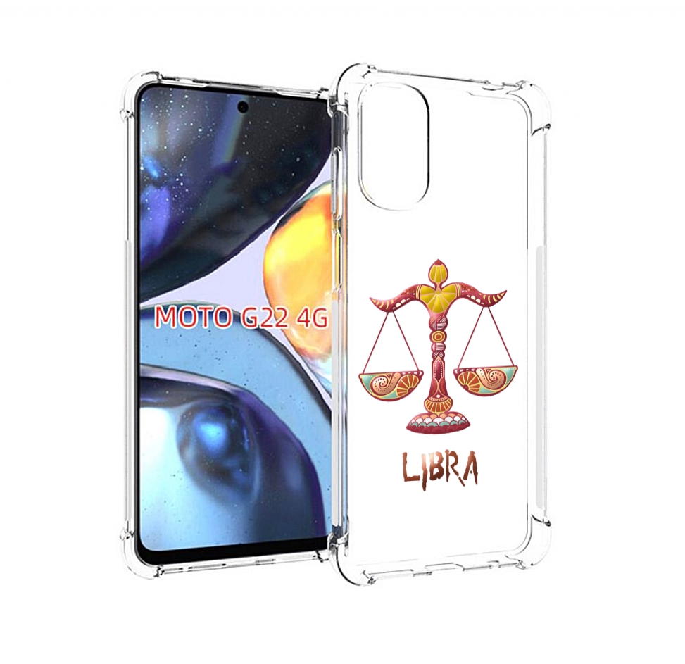 

Чехол MyPads знак-зодиака-весы-8 для Motorola Moto G22 4G, Прозрачный, Tocco