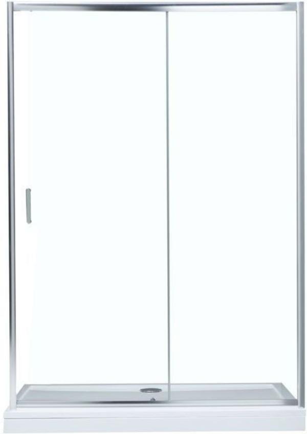 Душевая дверь Aquanet SD-1400A 140, прозрачное стекло душевая дверь aquanet alfa naa6121 120 прозрачное стекло
