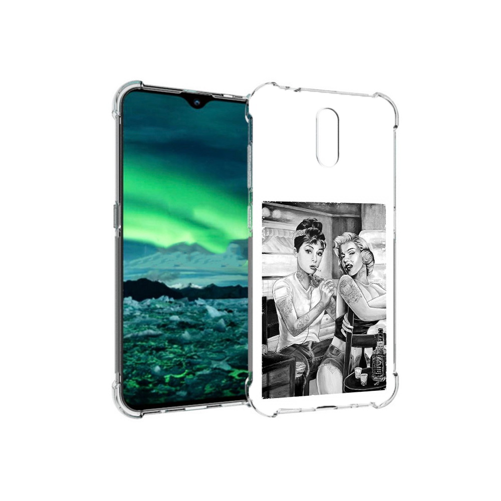 

Чехол MyPads Tocco для Nokia 2.3 тату мастер (PT142254.97.637), Прозрачный, Tocco