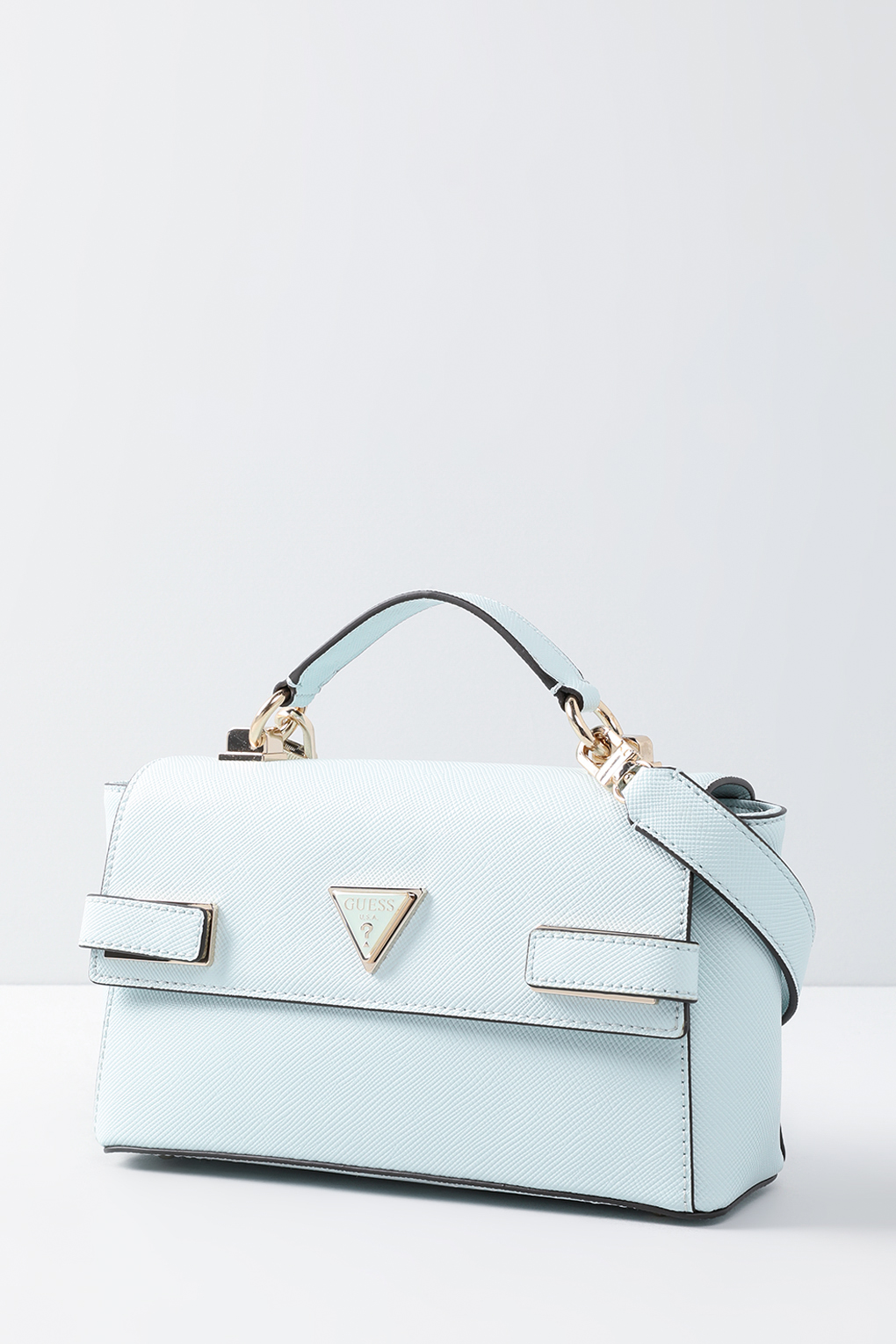 

Сумка кросс-боди женская Guess HWVG87 55200 голубая, Голубой, HWVG87 55200