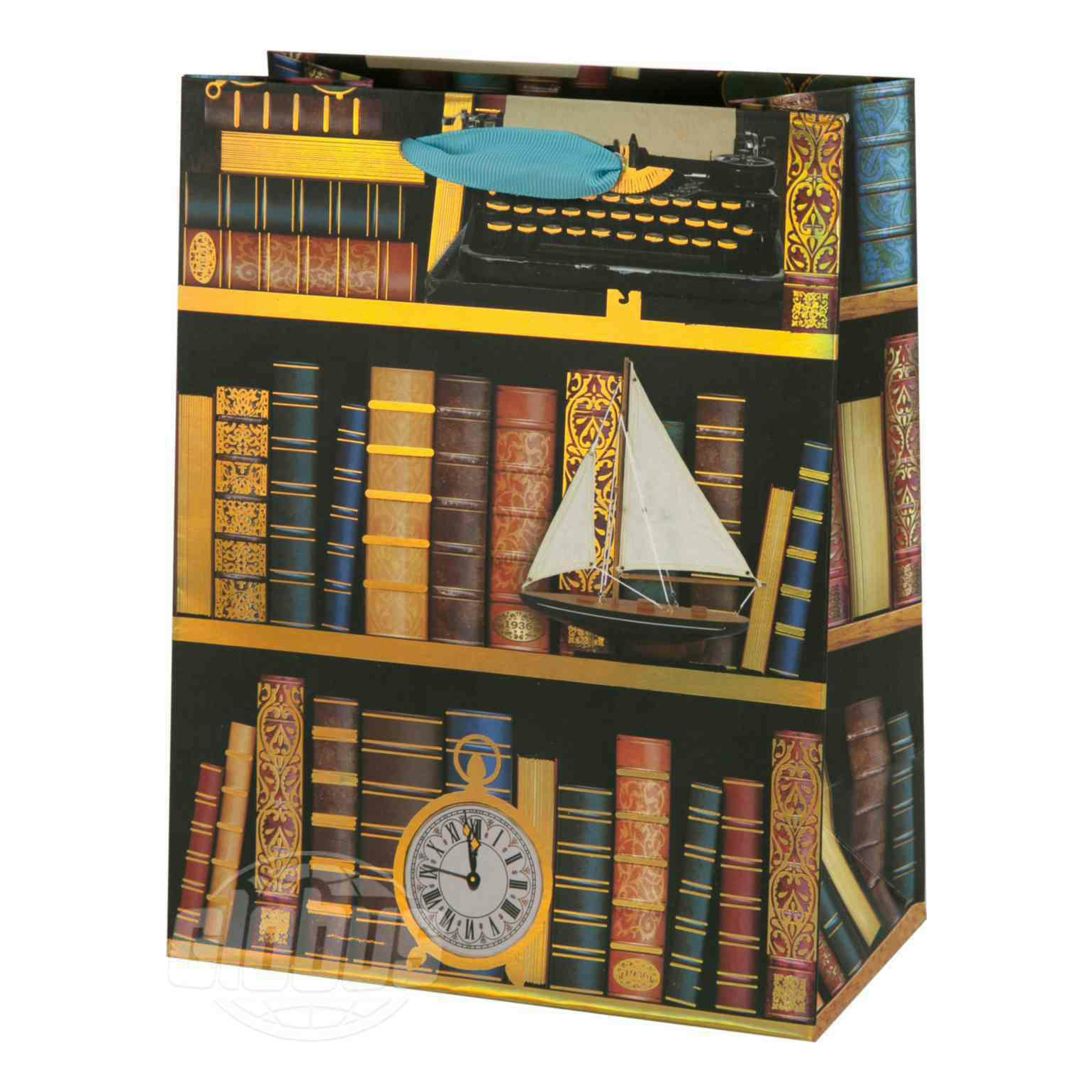 

Пакет для сувенирной продукции Книги бумажный 17,8 x 22,9 x 9,8 см