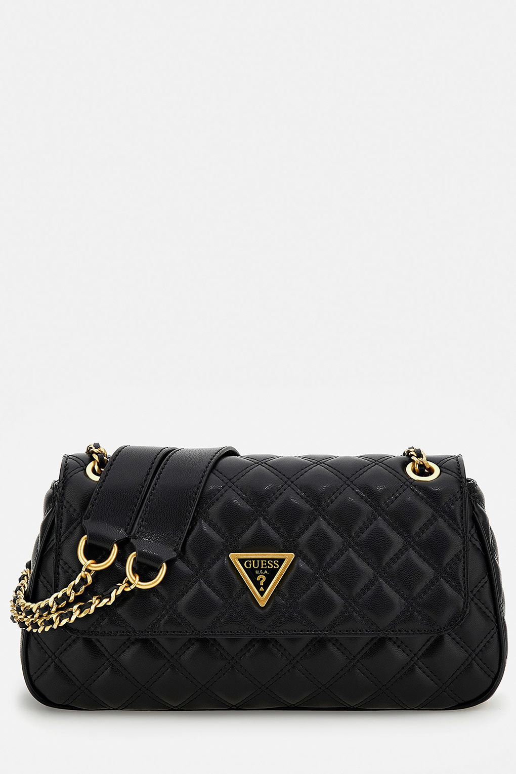 

Сумка кросс-боди женская Guess HWQA87 48210 черная, Черный, HWQA87 48210