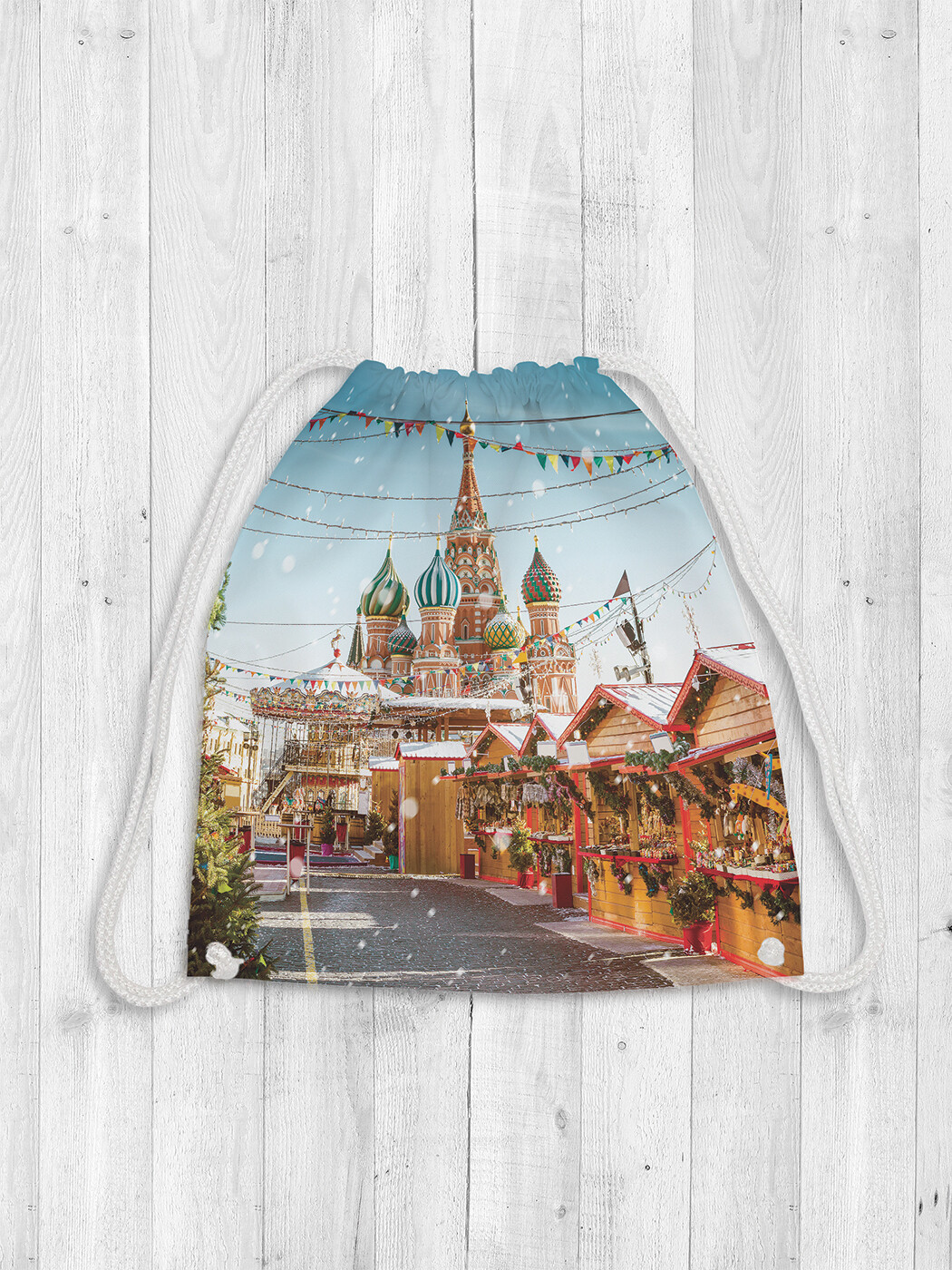

Мешок для обуви и вещей JoyArty bpa_378848 разноцветный 38x40 см, bpa_378848
