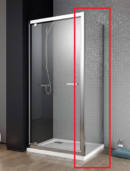 

Боковая стенка Radaway Twist S 80 прозрачное стекло