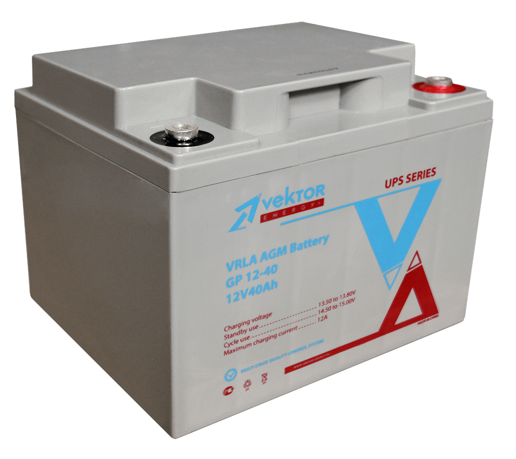 Аккумуляторная батарея Vektor GPL 12-40