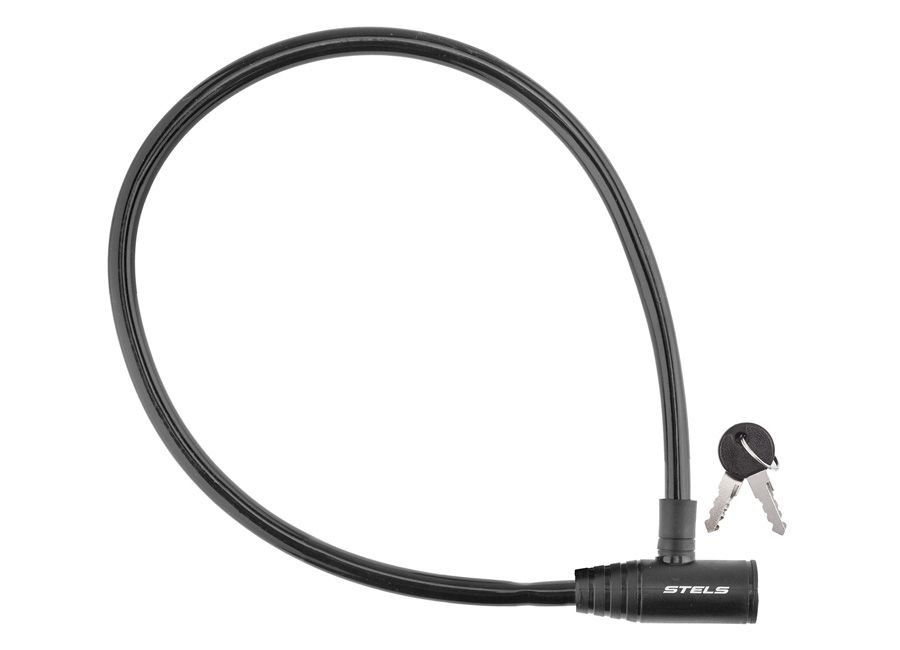 

Троссовый замок с ключом STELS 86106, 80см., STELS-86106