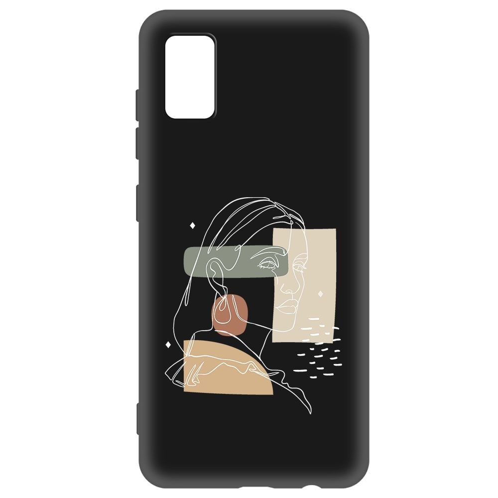 

Чехол-накладка Krutoff Soft Case Уверенность для Samsung Galaxy A41 (A415) черный