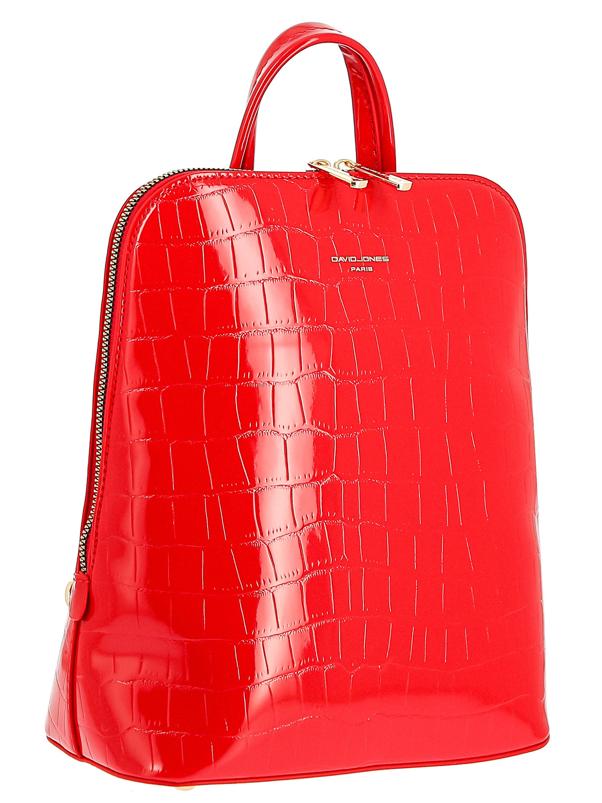 Рюкзак женский David Jones 6916-3DD красный, 27х26х12 см