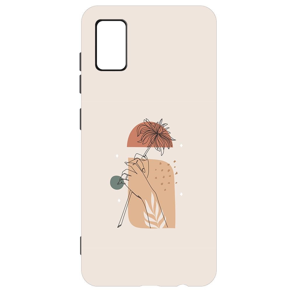 

Чехол-накладка Krutoff Soft Case Романтика для Samsung Galaxy A41 (A415) черный
