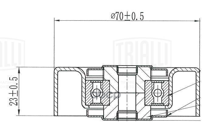 

Ролик Ремня Приводного Bmw M41/M47/M51/Opel X25td Trialli арт. CM 5849