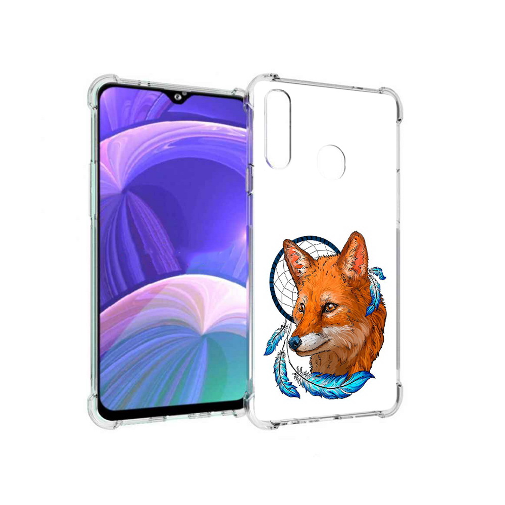 

Чехол MyPads Tocco для Samsung Galaxy A20s лиса и ловец снов (PT139755.554.438), Прозрачный, Tocco