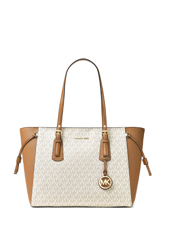 

Сумка женская Michael Kors Voyager, бежевый/коричневый, Voyager