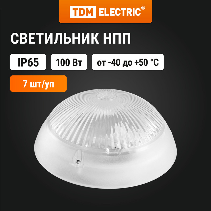 Светильник TDM НПП 03-100-01011 У3 Сириус SQ0311-0010 4237₽