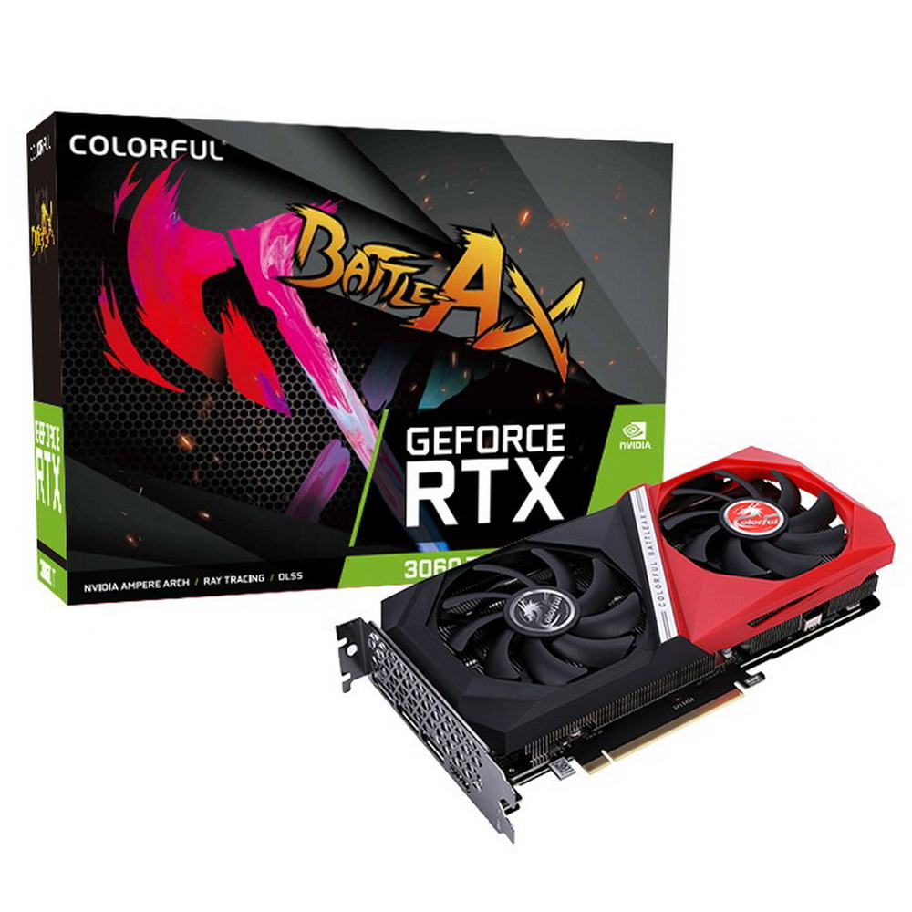 Видеокарта Colorful NVIDIA (RTX 3060 Ti NB DUO V2 LHR-V)