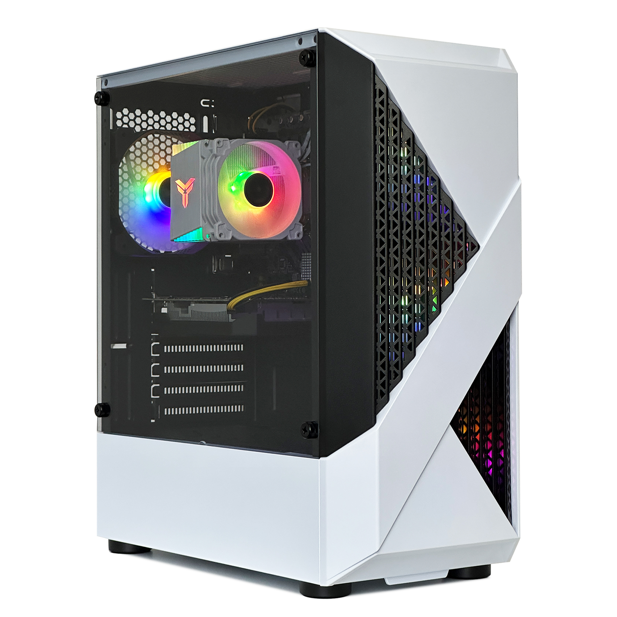 Настольный компьютер Robotcomp F22 Raptor Plus White белый (F22 Raptor Plus White)
