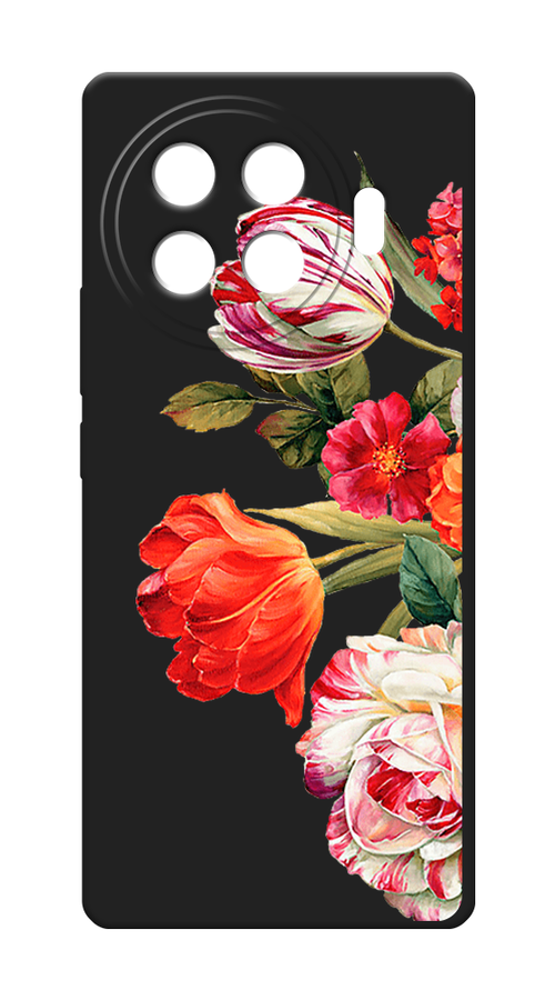 

Чехол Awog на Tecno Spark 20S Pro Plus "Весенний букет", Красный;розовый;зеленый, 308952-1