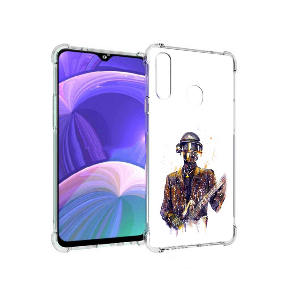 

Чехол MyPads Tocco для Samsung Galaxy A20s космо-гитарист (PT139755.554.392), Прозрачный, Tocco