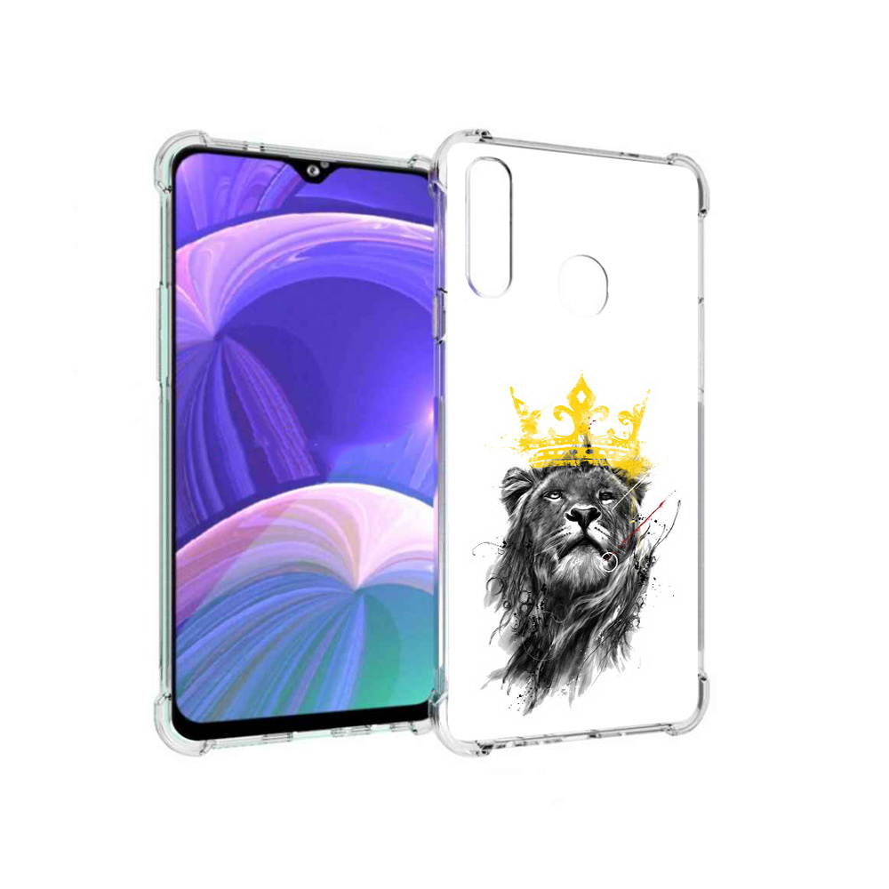 

Чехол MyPads Tocco для Samsung Galaxy A20s король-лев (PT139755.554.391), Прозрачный, Tocco