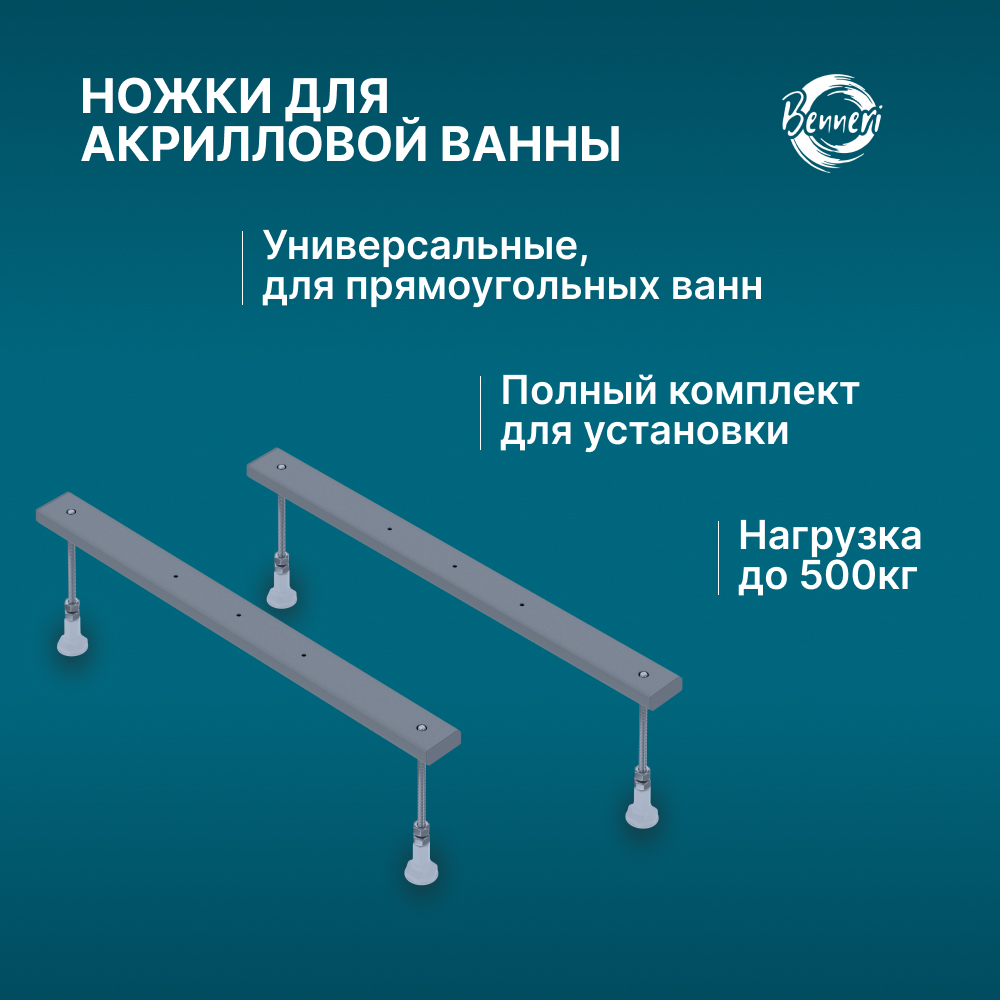 Опорная конструкция, ножки для ванны Benneri BE.UK.01