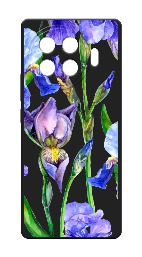 

Чехол Awog на Tecno Spark 20S Pro Plus "Синие ирисы", Фиолетовый;голубой;зеленый, 308952-1