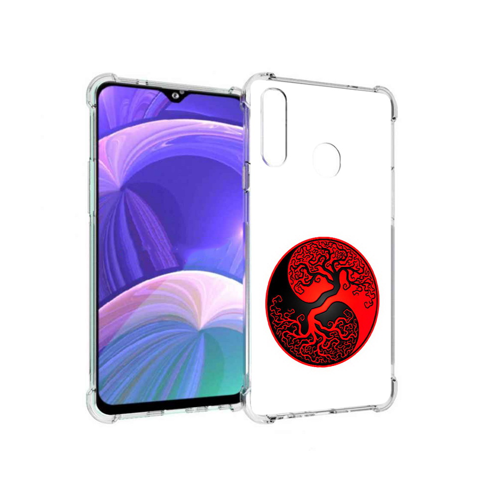 

Чехол MyPads Tocco для Samsung Galaxy A20s инь янь дерево (PT139755.554.379), Прозрачный, Tocco