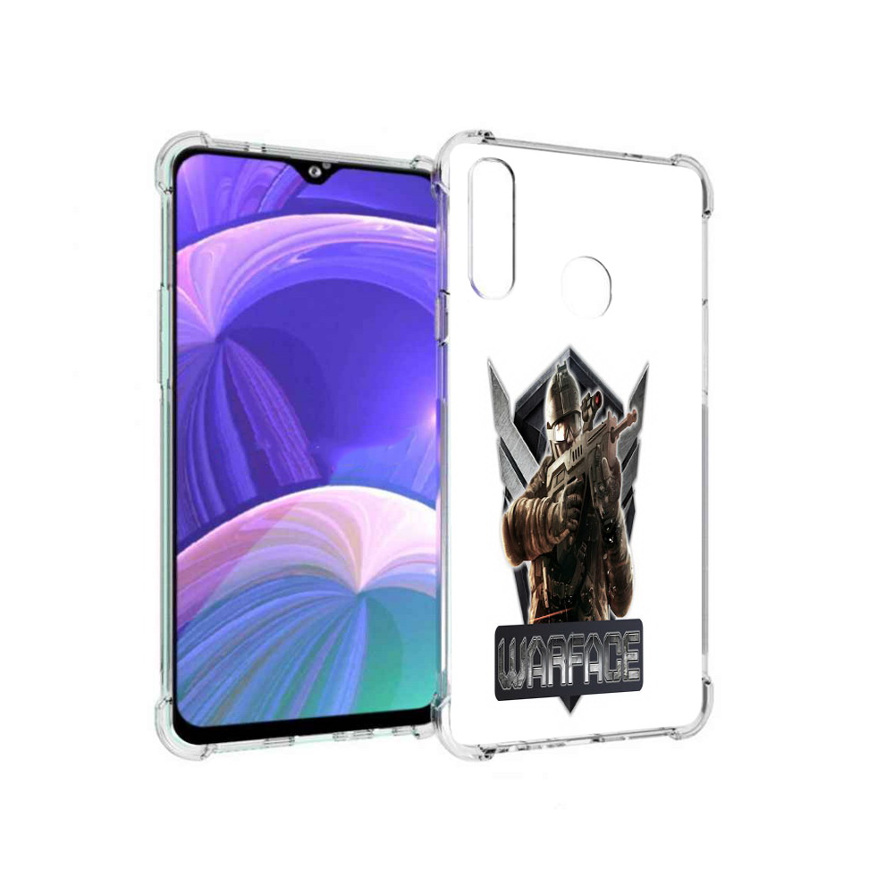 

Чехол MyPads Tocco для Samsung Galaxy A20s игра про войну (PT139755.554.374), Прозрачный, Tocco