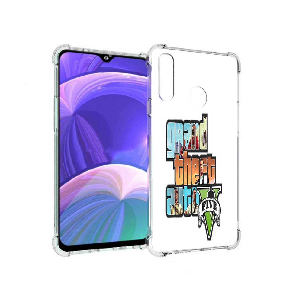 

Чехол MyPads Tocco для Samsung Galaxy A20s игра гта (PT139755.554.373), Прозрачный, Tocco