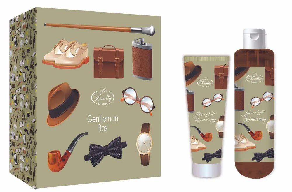 Набор средств для ухода за телом Liss Kroully Gentleman Box для мужчин 2 предмета мужской подарочный набор gentleman s grooming