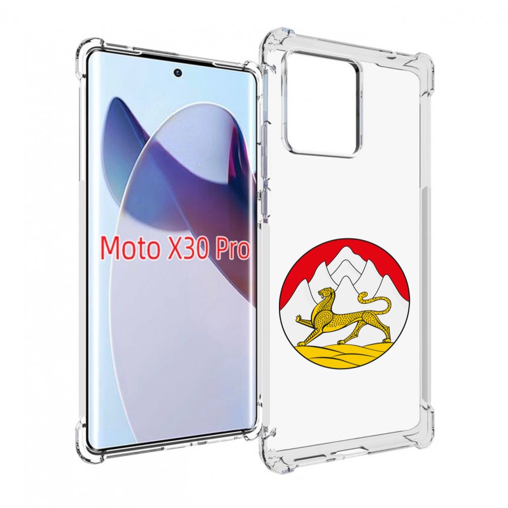 

Чехол MyPads герб-южнои-осетии для Motorola Moto X30 Pro, Прозрачный, Tocco
