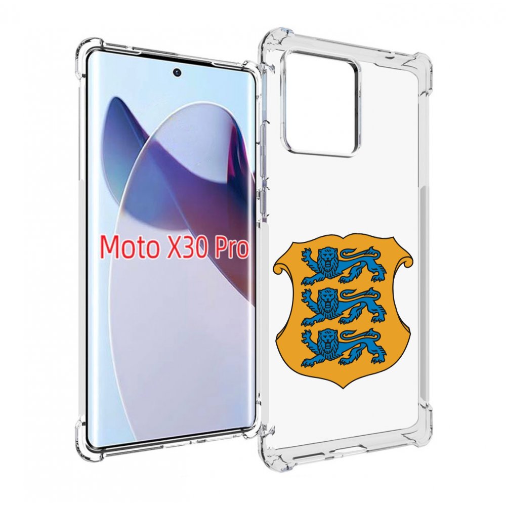 

Чехол MyPads герб-эстонии для Motorola Moto X30 Pro, Прозрачный, Tocco