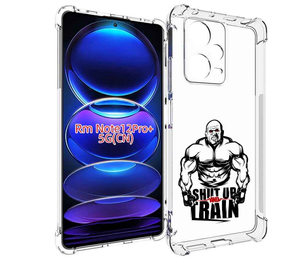 

Чехол MyPads здоровое тело для Xiaomi Redmi Note 12 Pro + Plus, Прозрачный, Tocco