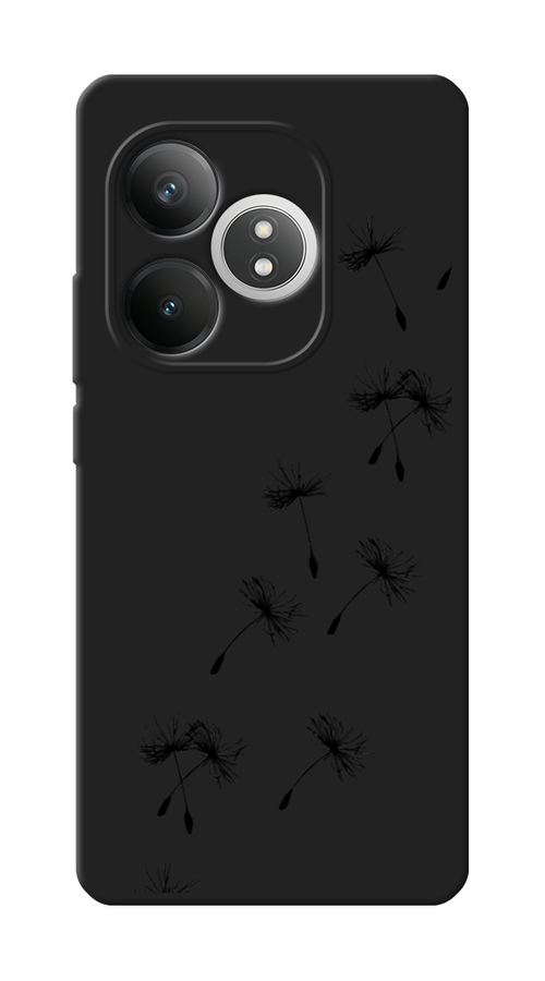 

Чехол Awog на Realme GT 6T "Летящие одуванчики", Черный, 2517552-1