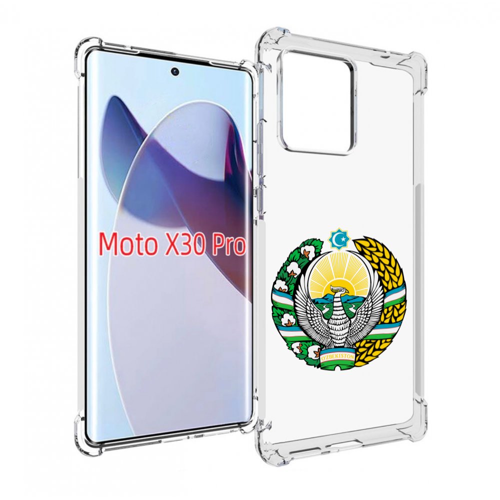 

Чехол MyPads герб-узбекистана для Motorola Moto X30 Pro, Прозрачный, Tocco