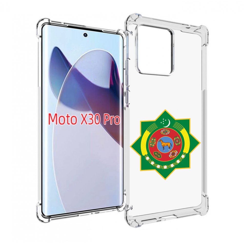

Чехол MyPads герб-туркменистан для Motorola Moto X30 Pro, Прозрачный, Tocco