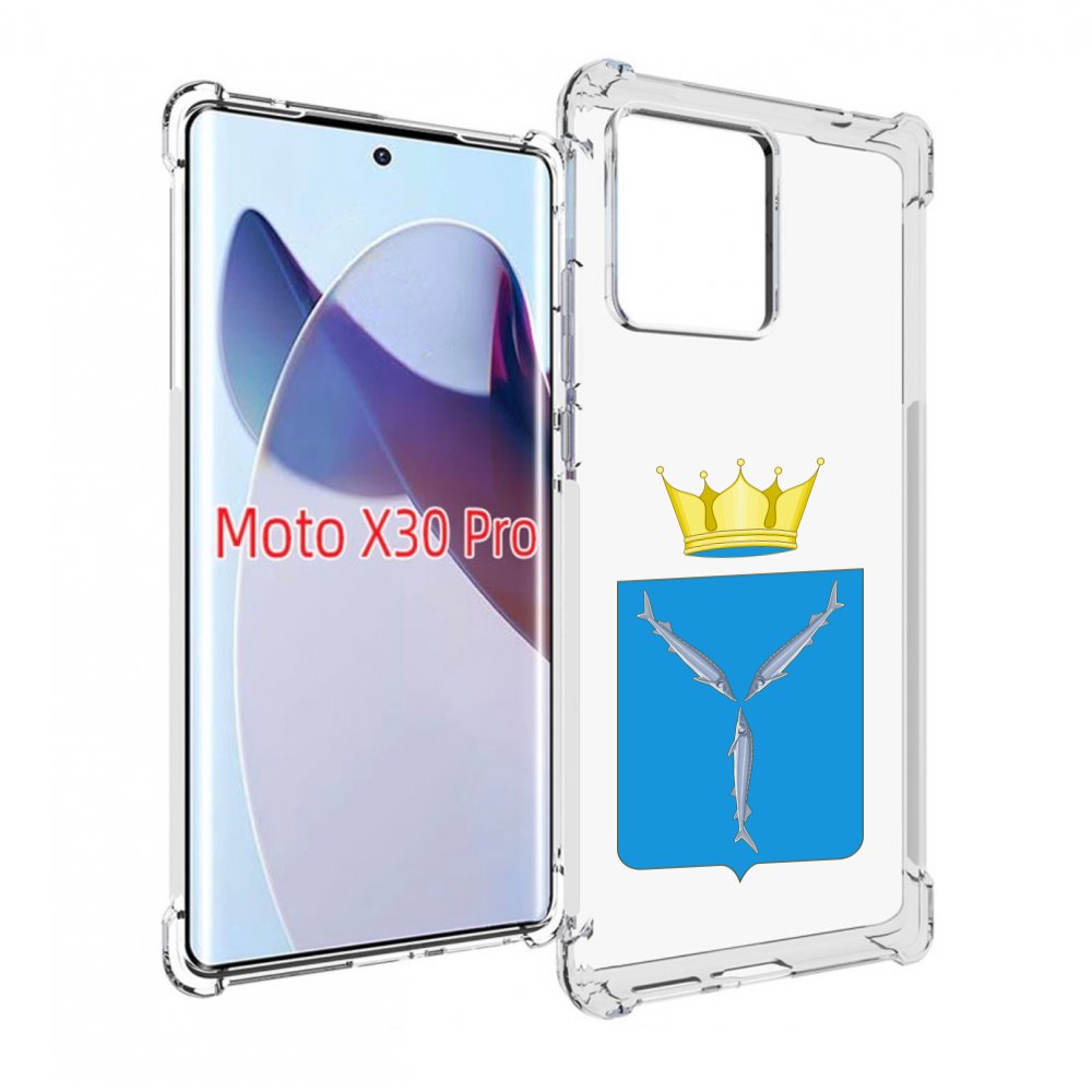 

Чехол MyPads герб-саратовская-область для Motorola Moto X30 Pro, Прозрачный, Tocco