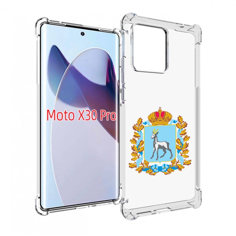 

Чехол MyPads герб-самарская-область для Motorola Moto X30 Pro, Прозрачный, Tocco