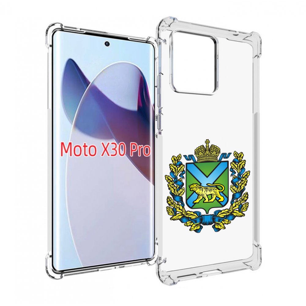 

Чехол MyPads герб-приморскии-краи для Motorola Moto X30 Pro, Прозрачный, Tocco