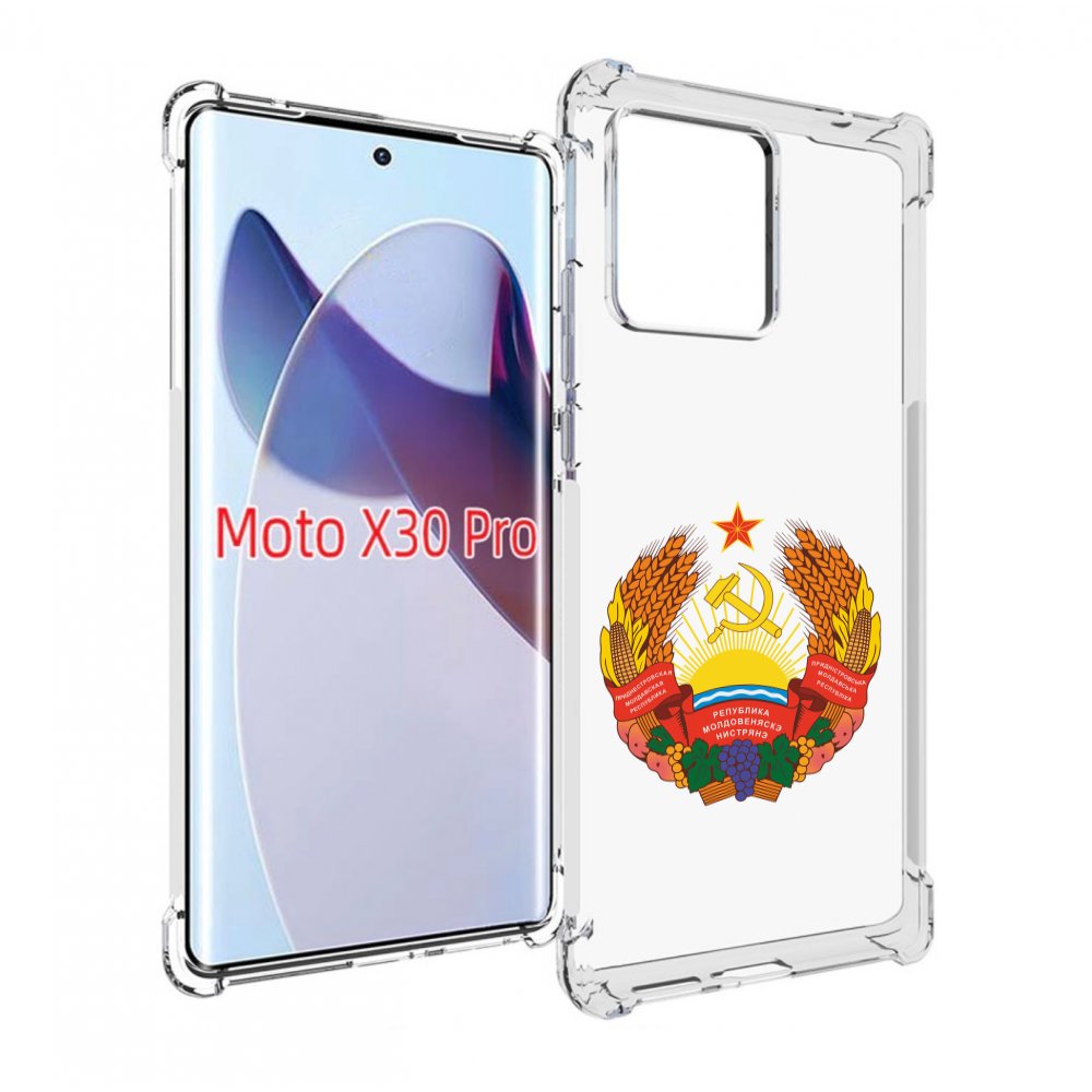

Чехол MyPads герб-приднестровья для Motorola Moto X30 Pro, Прозрачный, Tocco