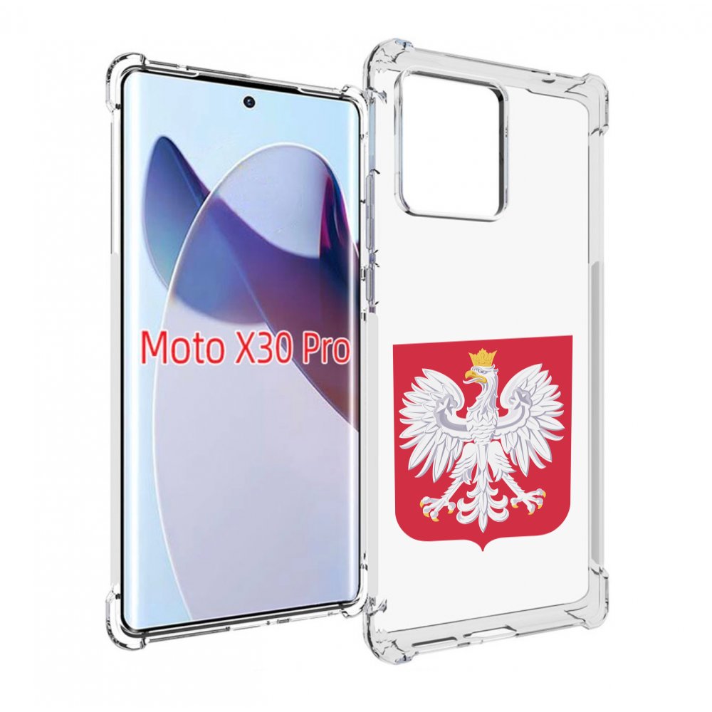 

Чехол MyPads герб-польши для Motorola Moto X30 Pro, Прозрачный, Tocco