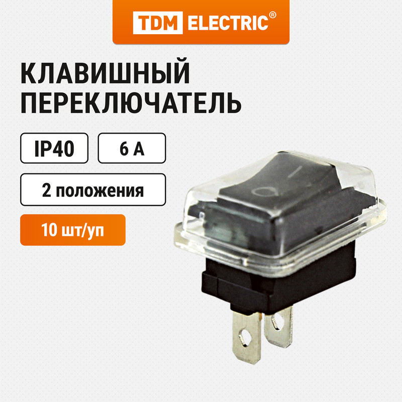 

Клавишный переключатель TDM YL-211-03 (SQ0703-0021) 1 шт