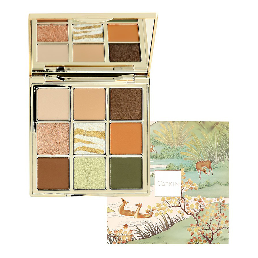 фото Тени catkin dreamworld 9 colors eyeshadow тон с16 14 г