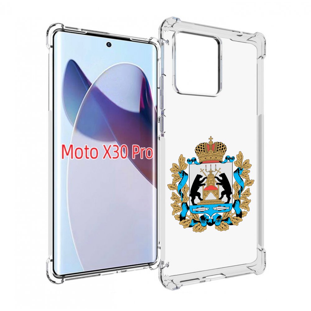 

Чехол MyPads герб-новгородская-область для Motorola Moto X30 Pro, Прозрачный, Tocco