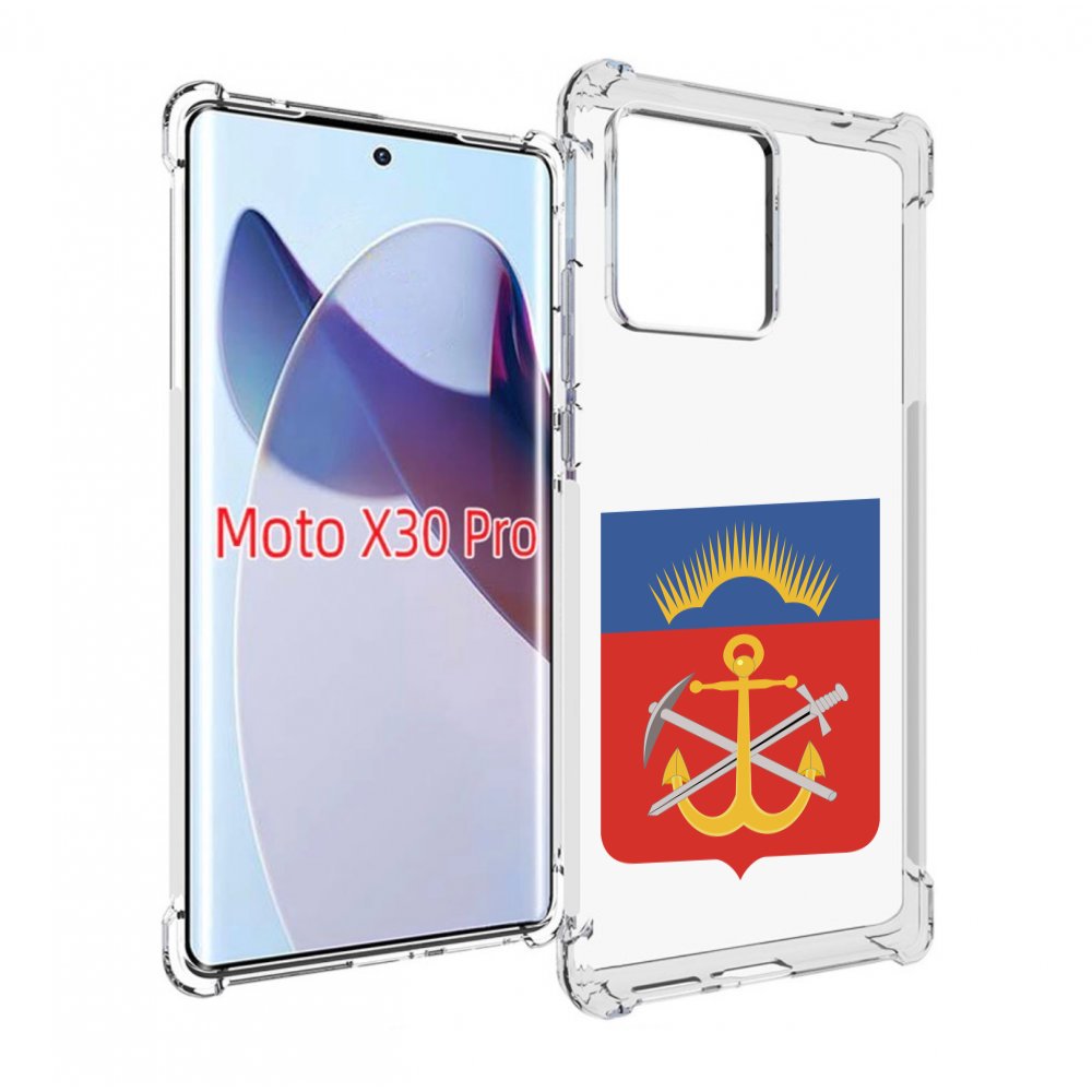 

Чехол MyPads герб-мурманская-область для Motorola Moto X30 Pro, Прозрачный, Tocco
