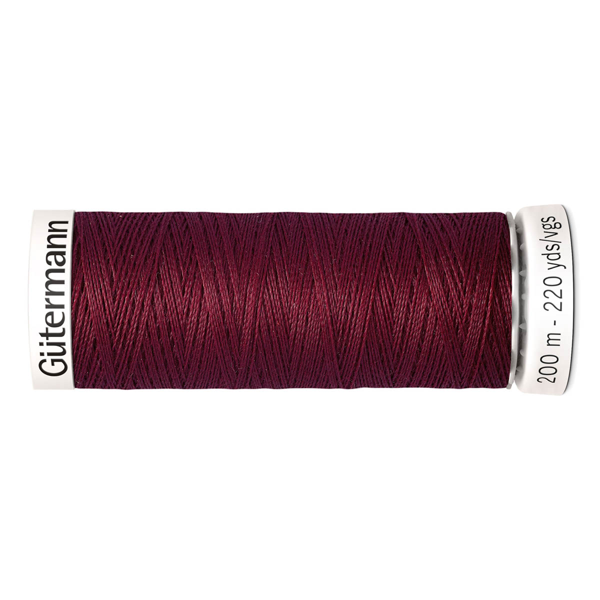 

Нить Gutermann Sew-all, 748277, для всех материалов, 200м (368 бордо), 5 шт, Красный, 132057