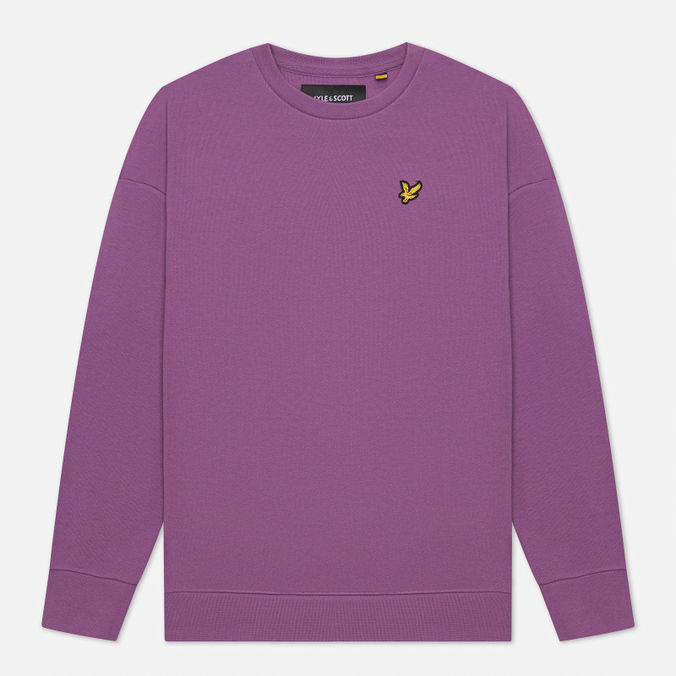

Свитшот женский Lyle & Scott MLW1200V фиолетовый S, MLW1200V