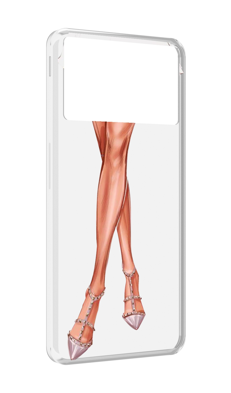 

Чехол MyPads Ножки для ZTE Nubia Z40S Pro, Прозрачный, Tocco