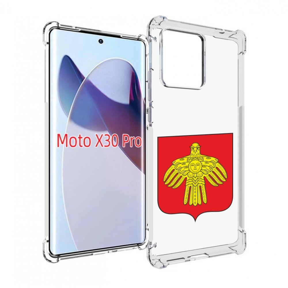 

Чехол MyPads герб-коми-сыктывкар для Motorola Moto X30 Pro, Прозрачный, Tocco